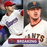 JUST IN: The Rangers’ failure to reunite with a familiar right-handed starter now looks costly after he chose the Giants instead 140