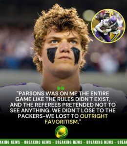 CONTROVERSY ERUPTS: After Crushing Loss to Green Bay, Vikings QB J.J. McCarthy Unleashes on Packers — Calls Game “Unfair From the Start”