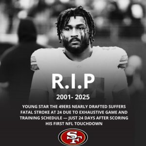 🚨 BREAKING: Tragedy Strikes the NFL — Rising Talent Dies at 24 After Reported Stroke