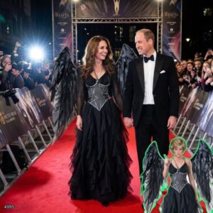 “SHE DID IT AGAIN!” — PRINCESS CATHERINE SETS THE INTERNET ON FIRE IN A MYSTERIOUS BLACK GOWN THAT HAS EVERYONE LOSING THEIR MINDS!
