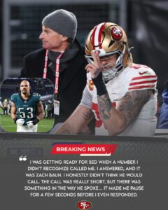 The Late Night Phone Call From Eagles’ Zach Baun to George Kittle — Just 20 Seconds, but Enough to Bring the Entire NFL to Tears