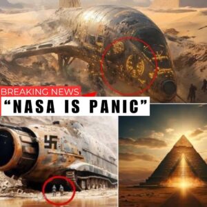 BREAKING: A thousand-year-old plane found buried under Egyptian sand with alien bodies surrounding it