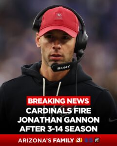 Cardinals fire head coach Jonathan Gannon after disappointing season