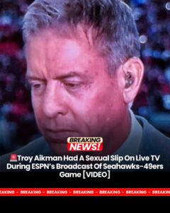 Troy Aikman Had A Sexual Slip On Live TV During ESPN’s Broadcast Of Seahawks-49ers Game [VIDEO]